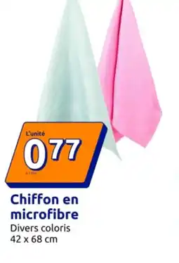 Action Chiffon en microfibre offre