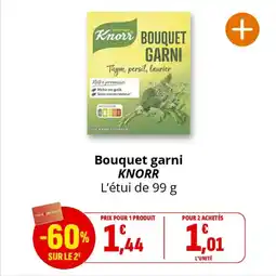 Coccinelle Supermarché Bouquet garni knorr offre