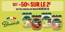 Coccinelle Supermarché Sur les sauces en bocal bénédicta offre