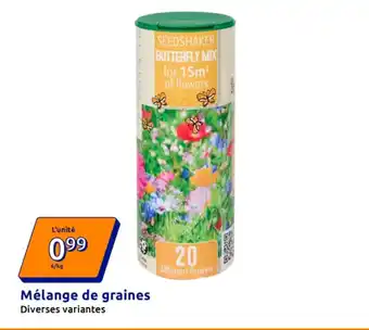 Action Mélange de graines offre