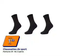 Action Chaussettes de sport offre