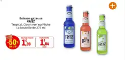 Coccinelle Supermarché Boisson gazeuse freez offre