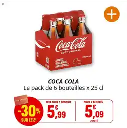 Coccinelle Supermarché Coca-cola offre