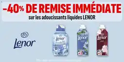 Coccinelle Supermarché Sur les adoucissants liquides lenor offre