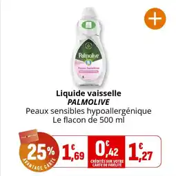 Coccinelle Supermarché Liquide vaisselle palmolive offre