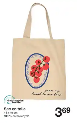 Zeeman Sac en toile offre