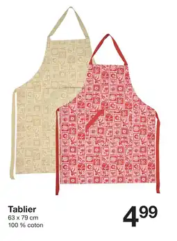 Zeeman Tablier offre