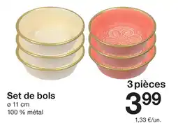 Zeeman Set de bols offre