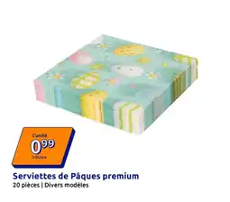 Action Serviettes de Pâques premium offre