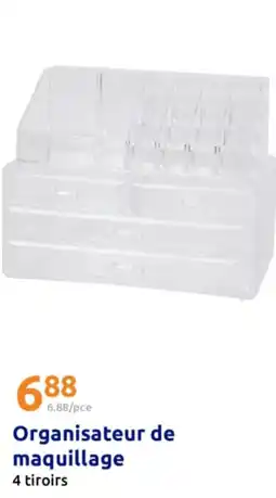 Action Organisateur de maquillage offre