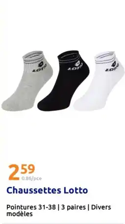 Action LOTTO Chaussettes offre