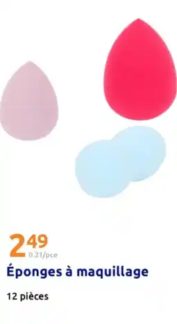 Action Éponges à maquillage offre