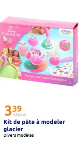 Action Kit de pâte à modeler glacier offre