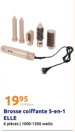 Action ELLE Brosse coiffante 5-en-1 offre