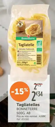 L'Eau Vive Tagliatelles bonneterre offre