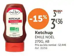 L'Eau Vive Ketchup émile noël offre