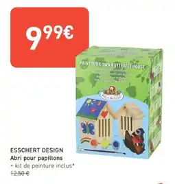 Tom&Co Esschert design abri pour papillons offre