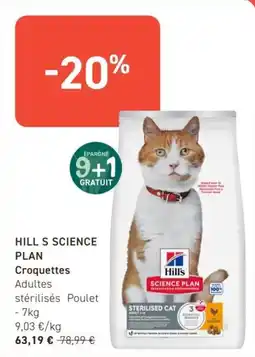 Tom&Co Hills science plan croquettes offre