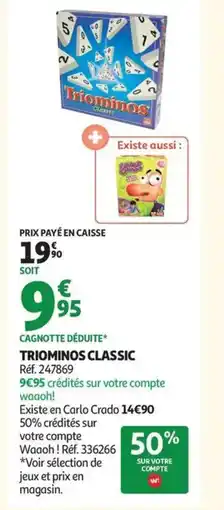 Auchan TRIOMINOS Classic offre