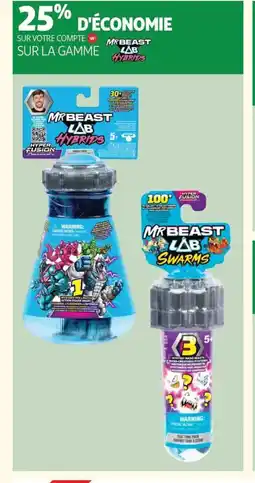 Auchan MRBEAST LAB HYBRIDS Sur la gamme offre