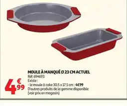 Auchan ACTUEL Moule à manqué offre