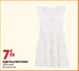Auchan INEXTENSO Robe fille offre