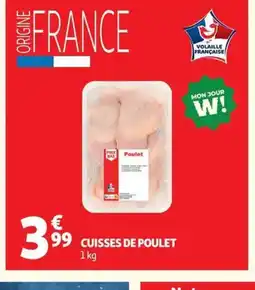 Auchan Cuisses de poulet offre