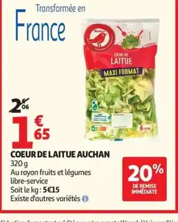Auchan AUCHAN Coeur de laitue offre