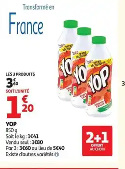 Auchan YOP offre