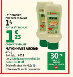 Auchan AUCHAN Mayonnaise offre