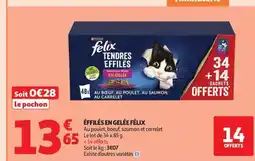 Auchan FÉLIX Éffilés en gelée offre
