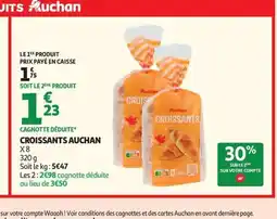 Auchan AUCHAN Croissants offre