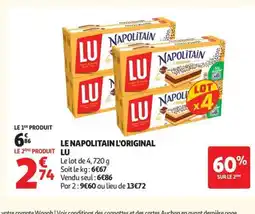 Auchan LU Le napolitain l'original offre