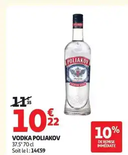 Auchan POLIAKOV Vodka offre