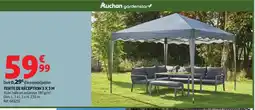 Auchan Tente de réception offre