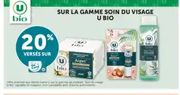 U Express Sur la gamme soin du visage u bío offre
