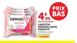 U Express DEMAK'UP Lingettes demaquillantes offre