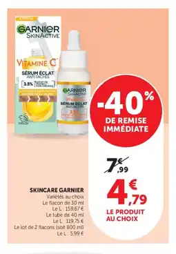 U Express GARNIER Skincare offre