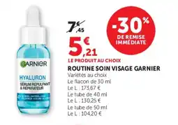 U Express GARNIER Routine soin visage offre