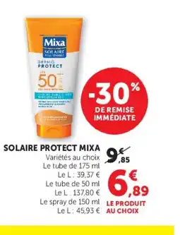 U Express MIXA Solaire protect offre