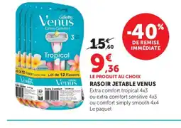 U Express VENUS Rasoir jetable offre