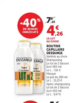 U Express Routine capillaire offre