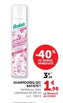 U Express BATISTE Shampooing sec offre
