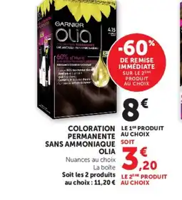 U Express Coloration permanente sans ammoniaque olia offre