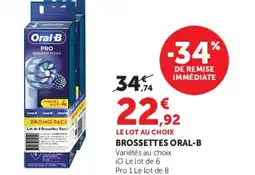 U Express ORAL-B Brossettes offre