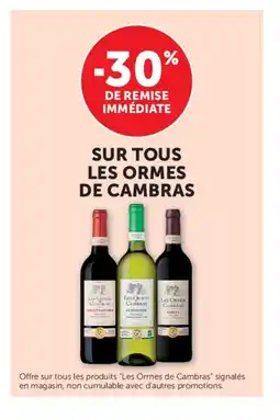 U Express LES ORMES DE CAMBRAS Sur tous offre