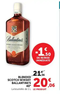 U Express BALLANTINE'S 40° Blended scotch whisky offre