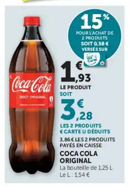 U Express COCA COLA Original offre
