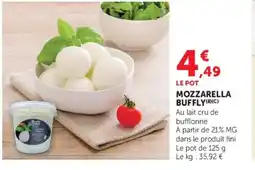 U Express Mozzarella buffly offre