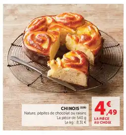 U Express Chinois offre